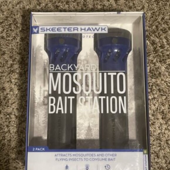 Other - SKEETER HAWK BACKYARD MOSQUITO  STATION 2 PACK SEALED SHIPS FAST WORLDWIDE